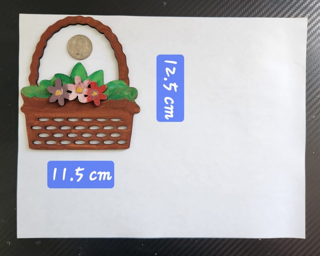 Flower Basket Photo Frame Kit