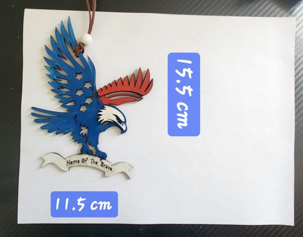Personalized Eagle Car Hanging Kit
