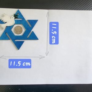 Star of David & Dove Photo Ornament Kit