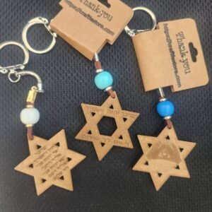 Personalized Beaded Name Keychain